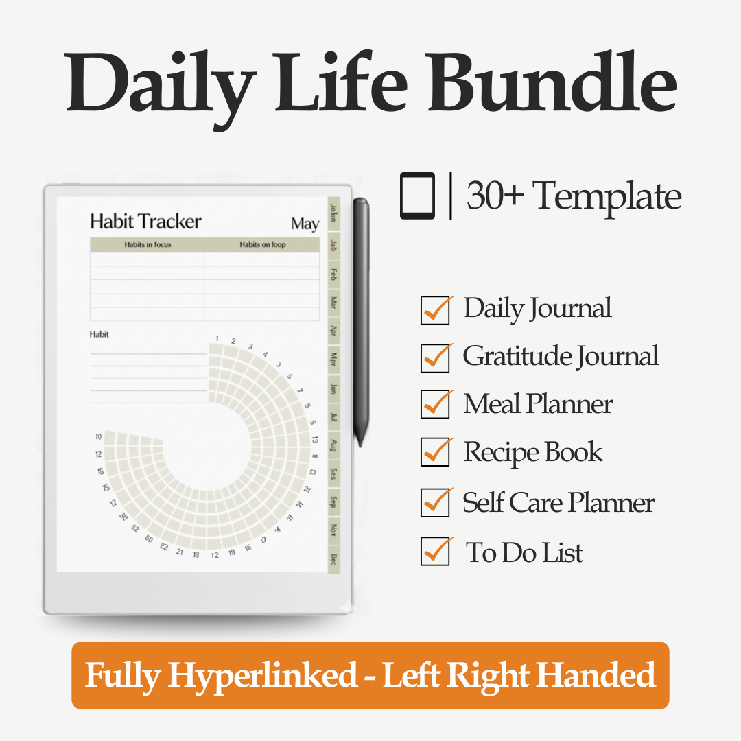 Daily Life Bundle Templates