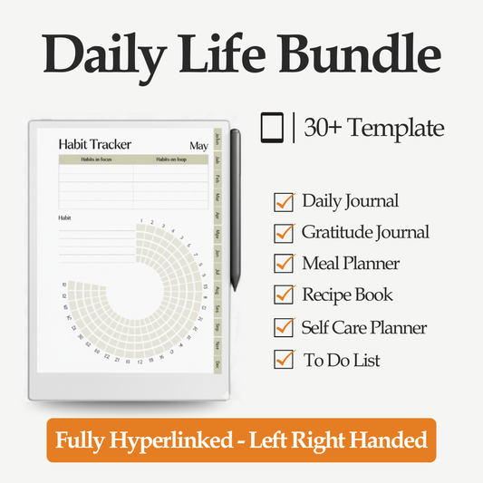 Daily Life Bundle Templates