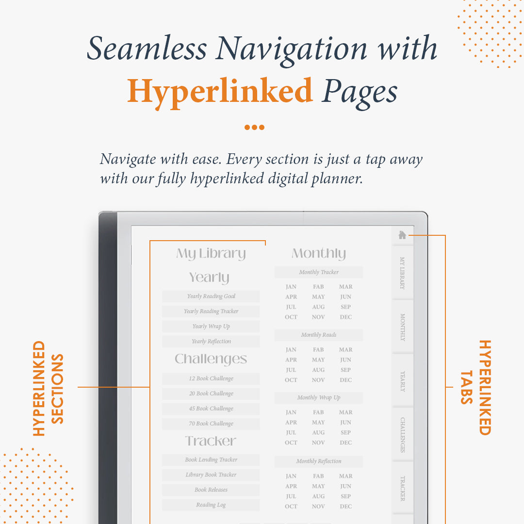 Reading Digital Planner