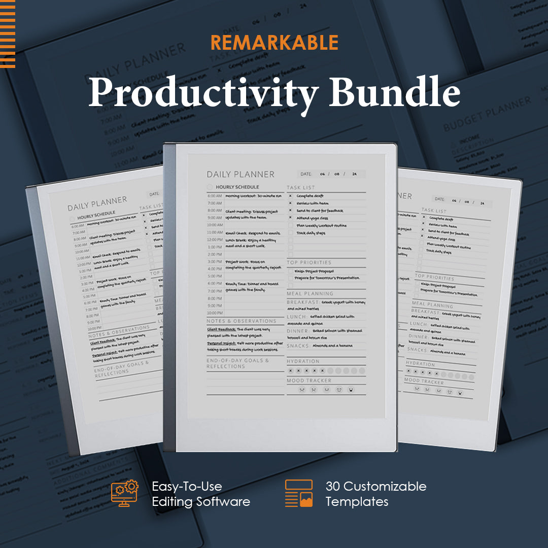 ReMarkable Template Bundle