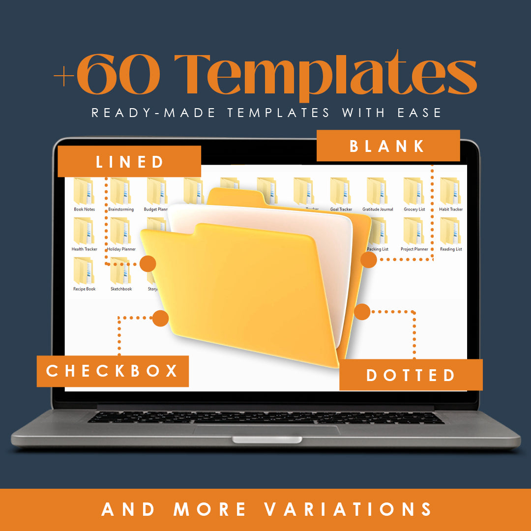 Boost Your Productivity with 60+ reMarkable Templates