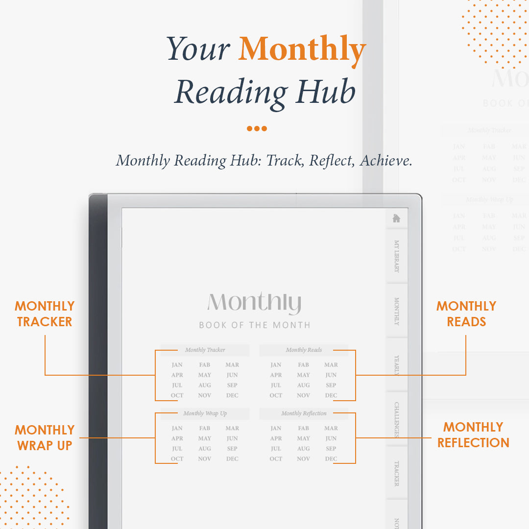 Reading Digital Planner