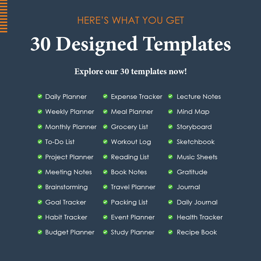 ReMarkable Template Bundle