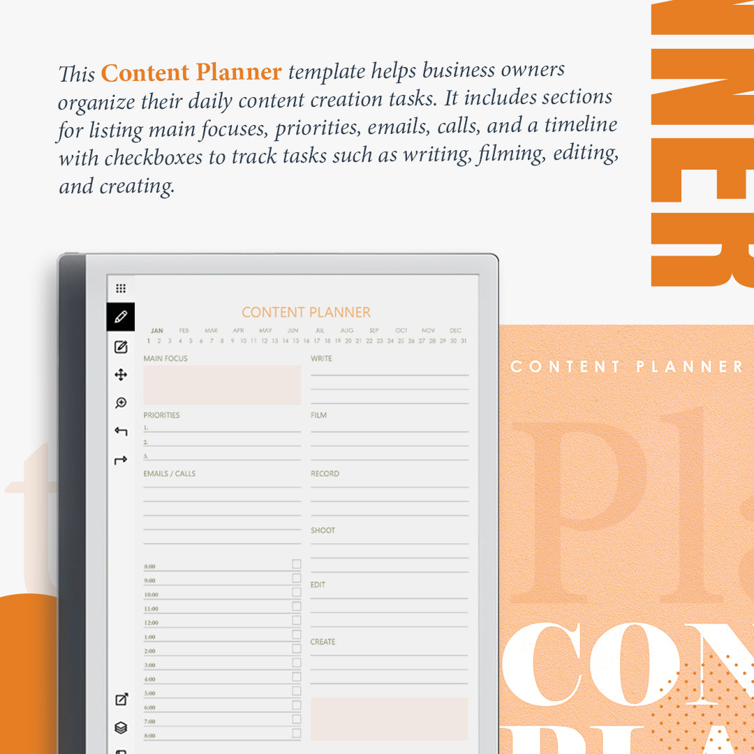 reMarkable Pro Paper Templates Bundle