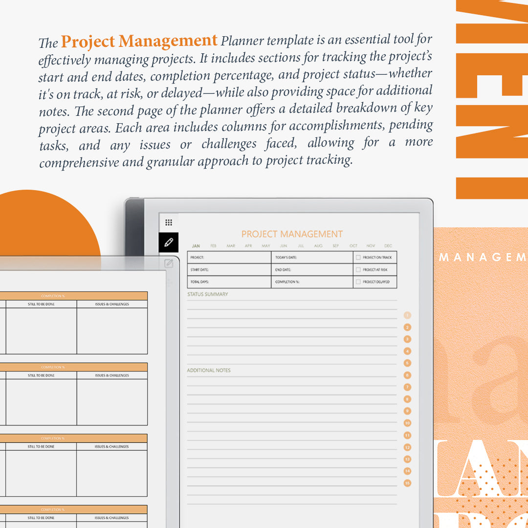 reMarkable Pro Paper Templates Bundle