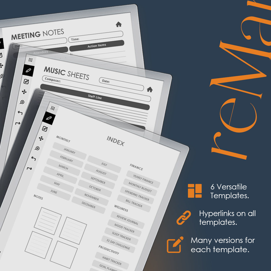 Digital Planner for Writers & Readers