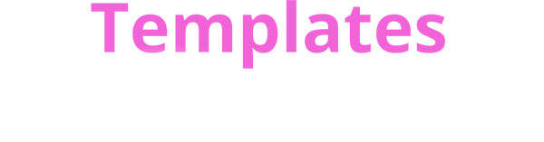 Templates for Productivity